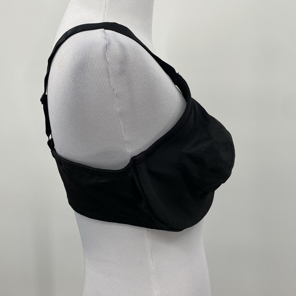 Olga Bra Womens 40DD‎ Black Cushioned Comfort Underwire Full Coverage - Picture 5 of 7
